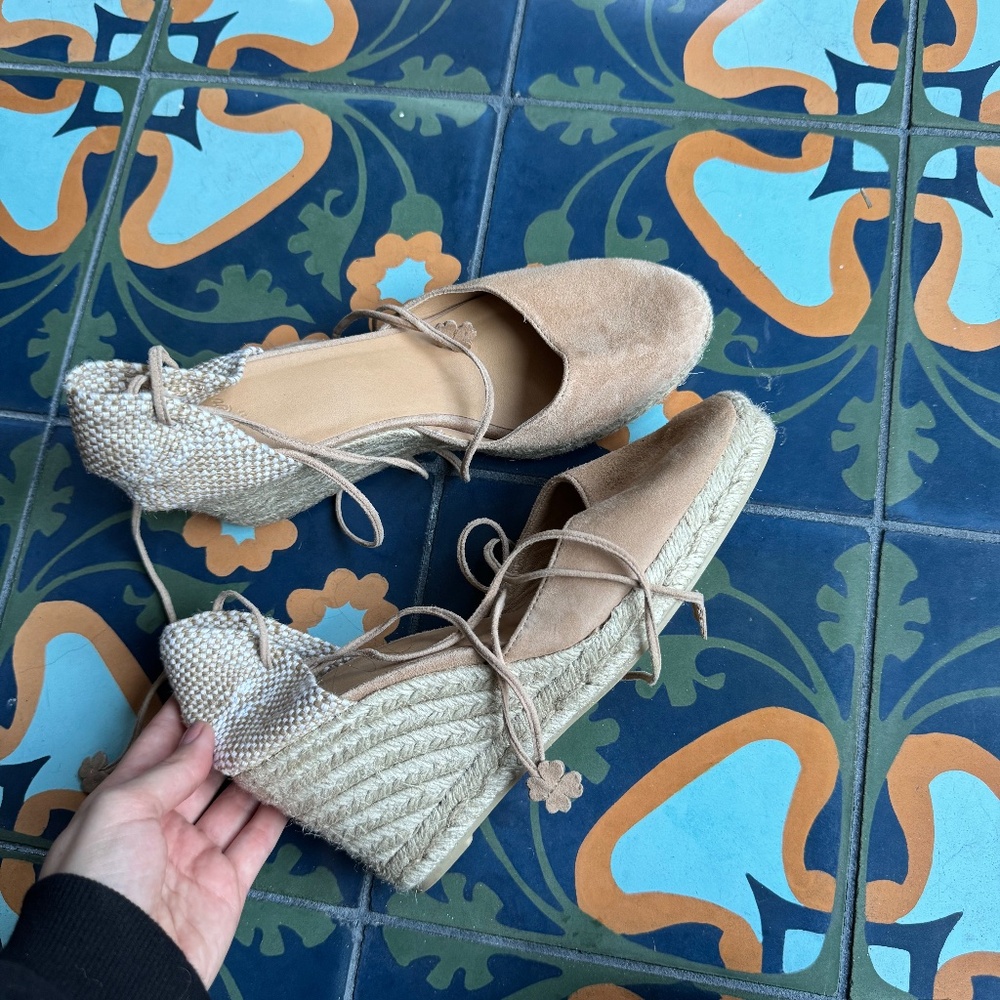 CASTAÑER Wedge Espadrilles, Carina in Toasted - Picture 7 of 10